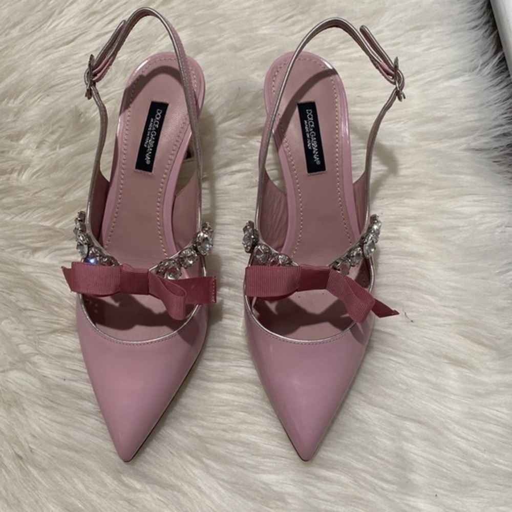 New Dolce & Gabbana Lori Slingback pumps size 36EU - Picture 2 of 14